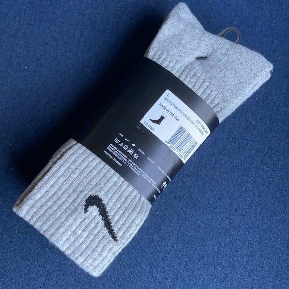 Nike Socks Everyday Cushioned Crew 3 pairs socks set - Picture 2 of 16
